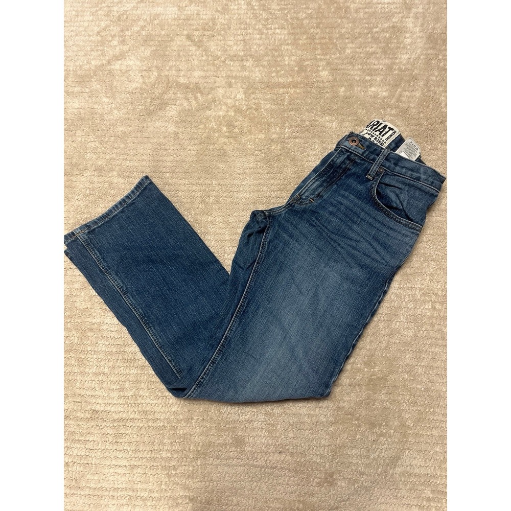 Ariat Denim M4 Mens Low Rise Boot Jeans Size 30/32 Blue 5 Pockets